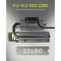 K Heatsink IcyBox SSD M.2 Swivel - M.2 SSD Cooler — Buy in Cyprus with Fast Delivery