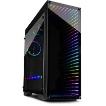 Inter-Tech Infini2 X-908 - Black Midi Tower PC Case - ATX/ITX/mATX/Mini-ITX — Buy in Cyprus with Fast Delivery