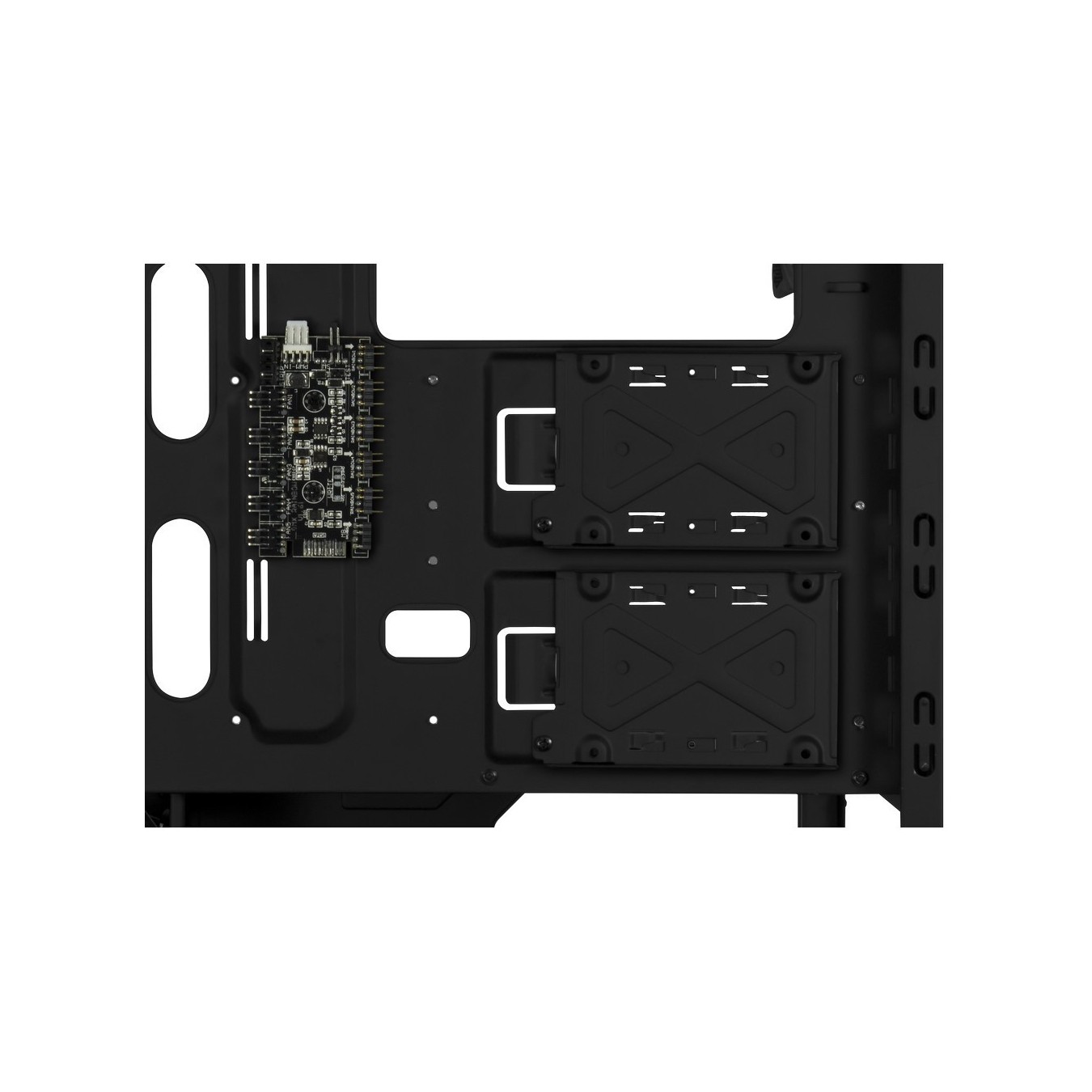 Inter-Tech Infini2 X-908 - Black Midi Tower PC Case - ATX/ITX/mATX/Mini-ITX — Buy in Cyprus with Fast Delivery