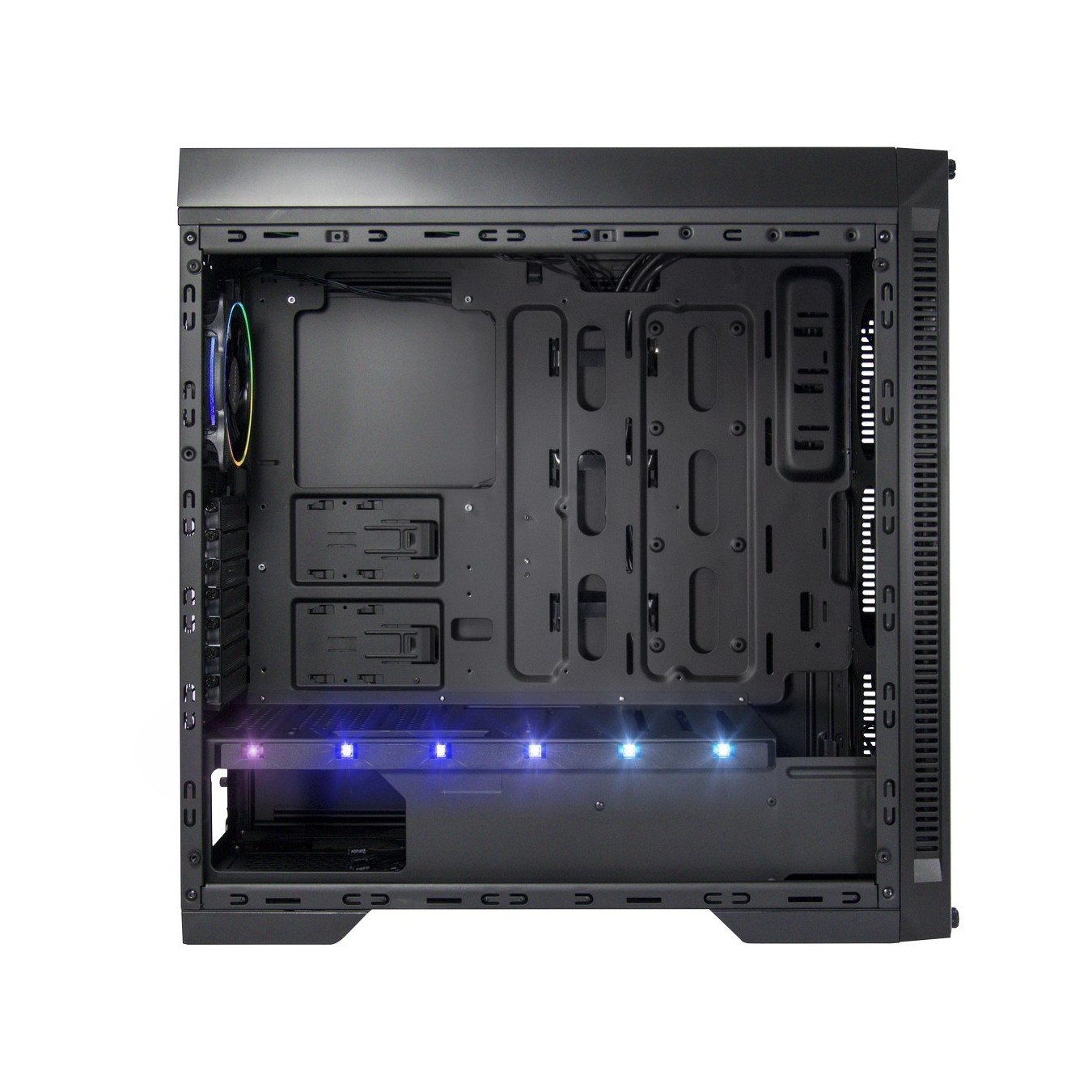 Inter-Tech Infini2 X-908 - Black Midi Tower PC Case - ATX/ITX/mATX/Mini-ITX — Buy in Cyprus with Fast Delivery