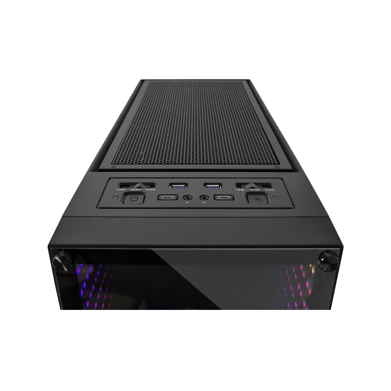 Inter-Tech Infini2 X-908 - Black Midi Tower PC Case - ATX/ITX/mATX/Mini-ITX — Buy in Cyprus with Fast Delivery