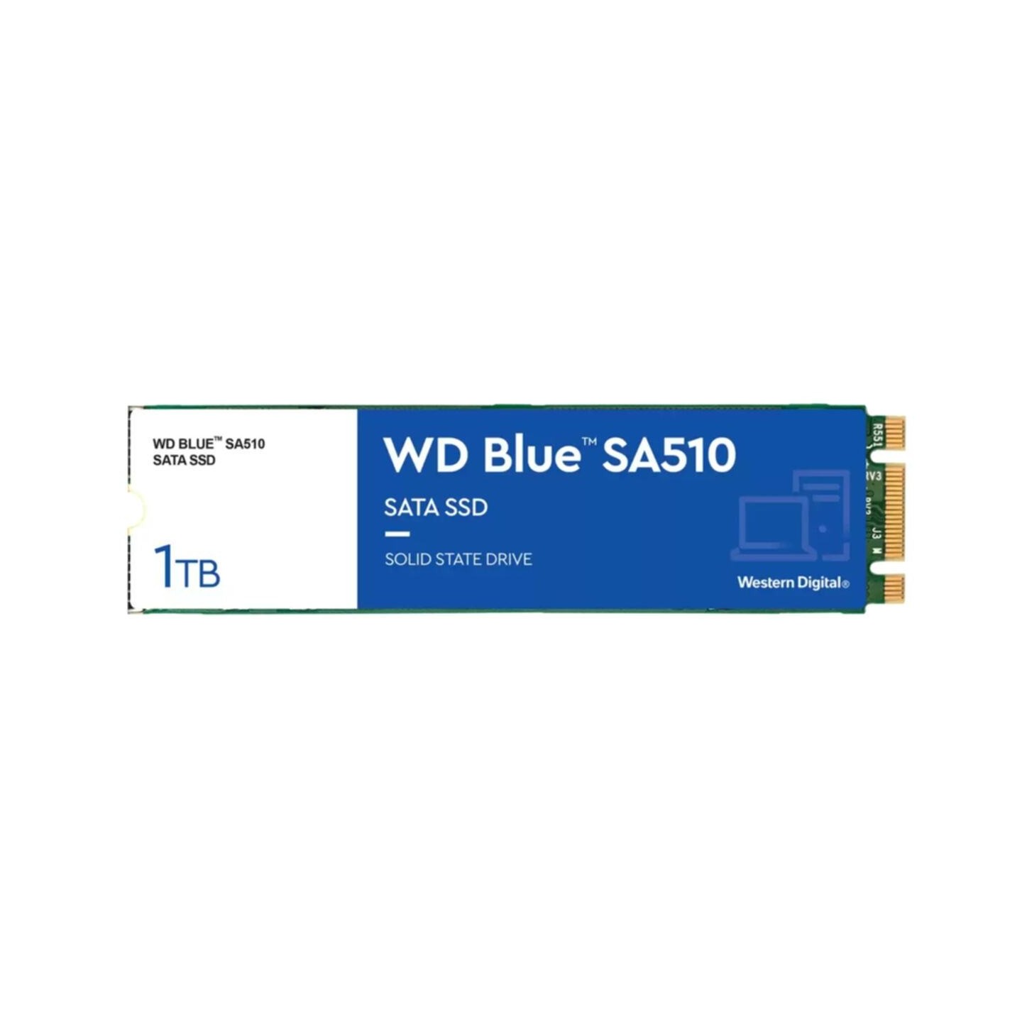 Western Digital Blue SA510 1TB M.2 2280 SSD - SATA III 6Gb/s 560 MB/s - WDS100T3B0B (Boxed) — Buy in Cyprus with Fast Delivery
