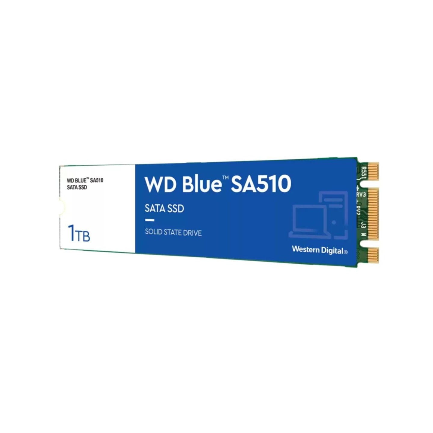Western Digital Blue SA510 1TB M.2 2280 SSD - SATA III 6Gb/s 560 MB/s - WDS100T3B0B (Boxed) — Buy in Cyprus with Fast Delivery