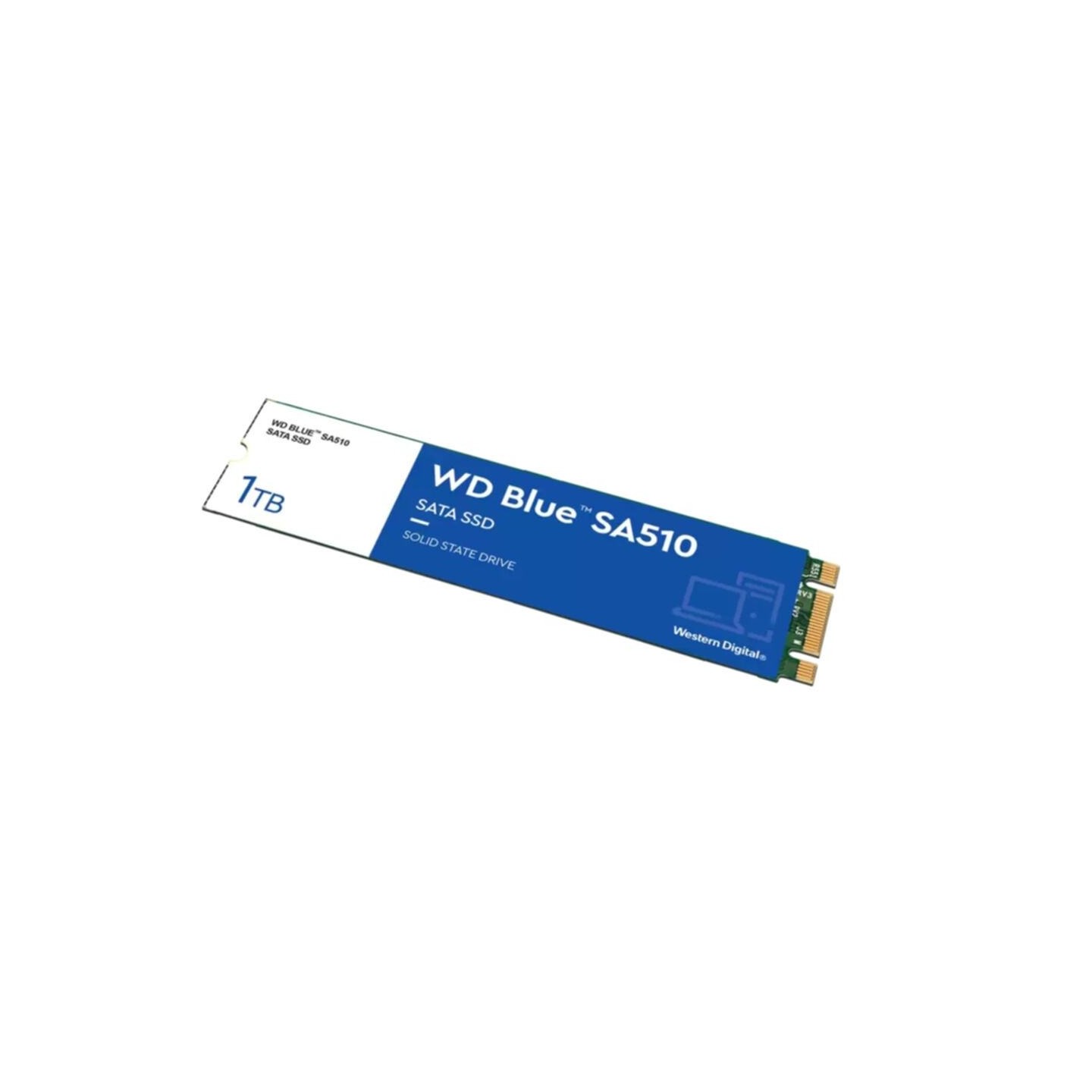 Western Digital Blue SA510 1TB M.2 2280 SSD - SATA III 6Gb/s 560 MB/s - WDS100T3B0B (Boxed) — Buy in Cyprus with Fast Delivery