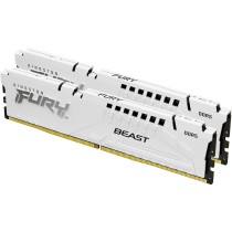 Kingston FURY Beast DDR5 64GB (2x32GB) 5600MT/s CL36 EXPO White Kit - White, 64GB, 5600MT/s DDR5, EXPO