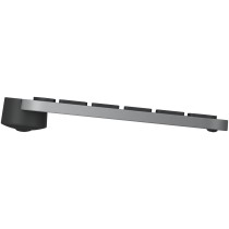 MX Keys Mini for Business - Graphite, Mini wireless keyboard with RF/Bluetooth, Scissor switches