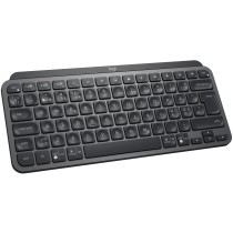 MX Keys Mini for Business - Graphite, Mini wireless keyboard with RF/Bluetooth, Scissor switches