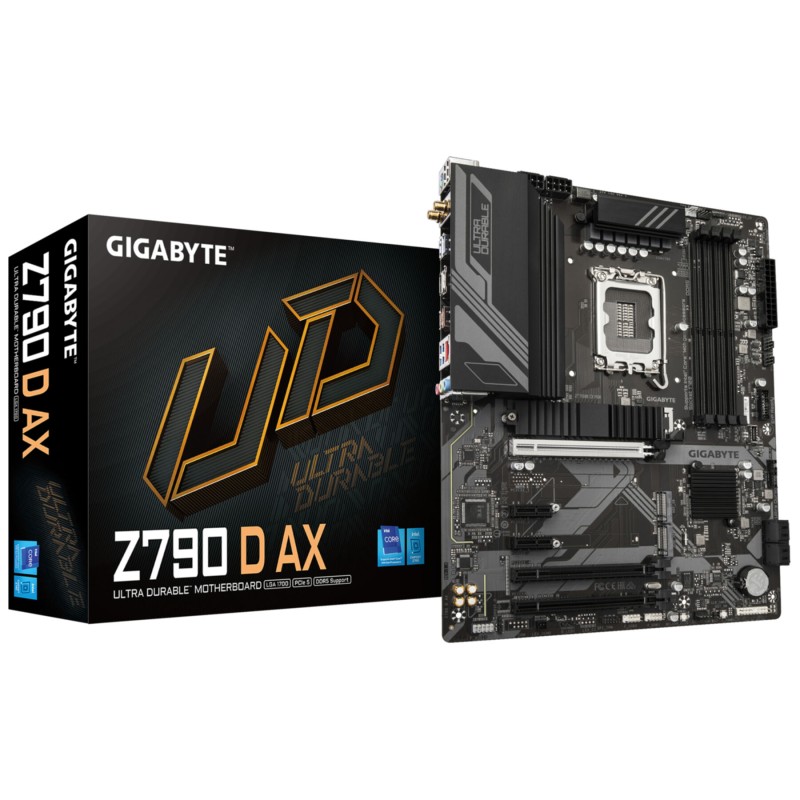 Buy GIGABYTE GA-Z790 D AX - LGA1700 ATX Motherboard - Z790, DDR5, 4x DIMM, 192GB... in Cyprus, Nicosia, Limassol, Larnaka, Pafos