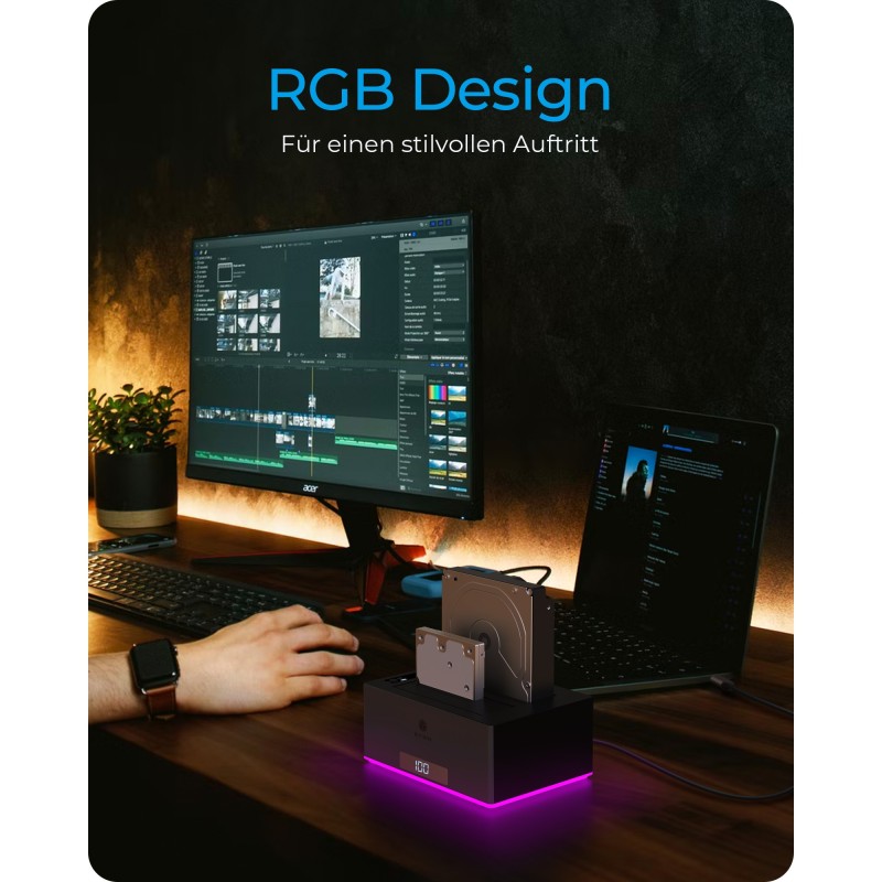 Buy ICY BOX Dockingstation 6.4cm (2.5) & 8.9cm (3.5) SATA - USB 3.0 in Cyprus, Nicosia, Limassol, Larnaka, Pafos