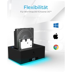 Buy ICY BOX Dockingstation 6.4cm (2.5) & 8.9cm (3.5) SATA - USB 3.0 in Cyprus, Nicosia, Limassol, Larnaka, Pafos