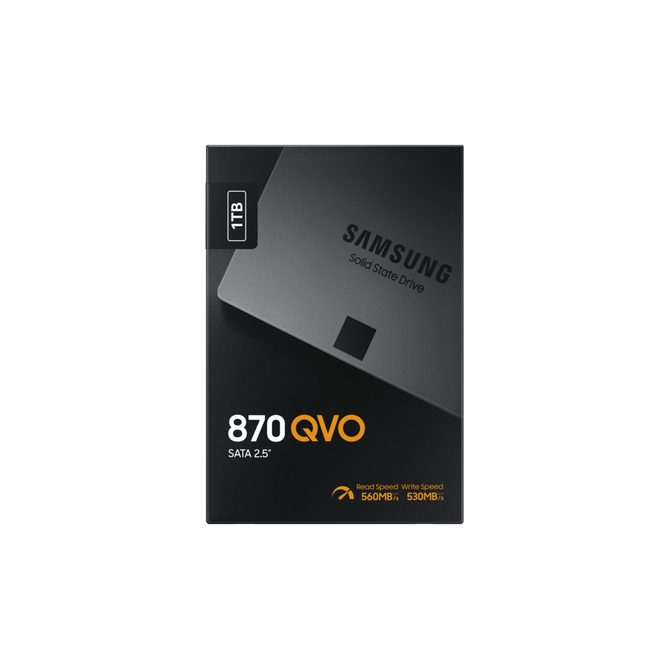 Samsung 870 QVO - MZ-77Q1T0BW - 1TB SATA III 2.5in QLC Internal SSD, Up to 560/530 MB/s — Buy in Cyprus with Fast Delivery