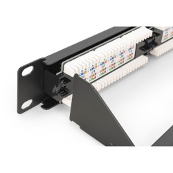 Buy DIGITUS Patch Panel 1U 24-Port Cat6 Unshielded Black in Cyprus, Nicosia, Limassol, Larnaka, Pafos