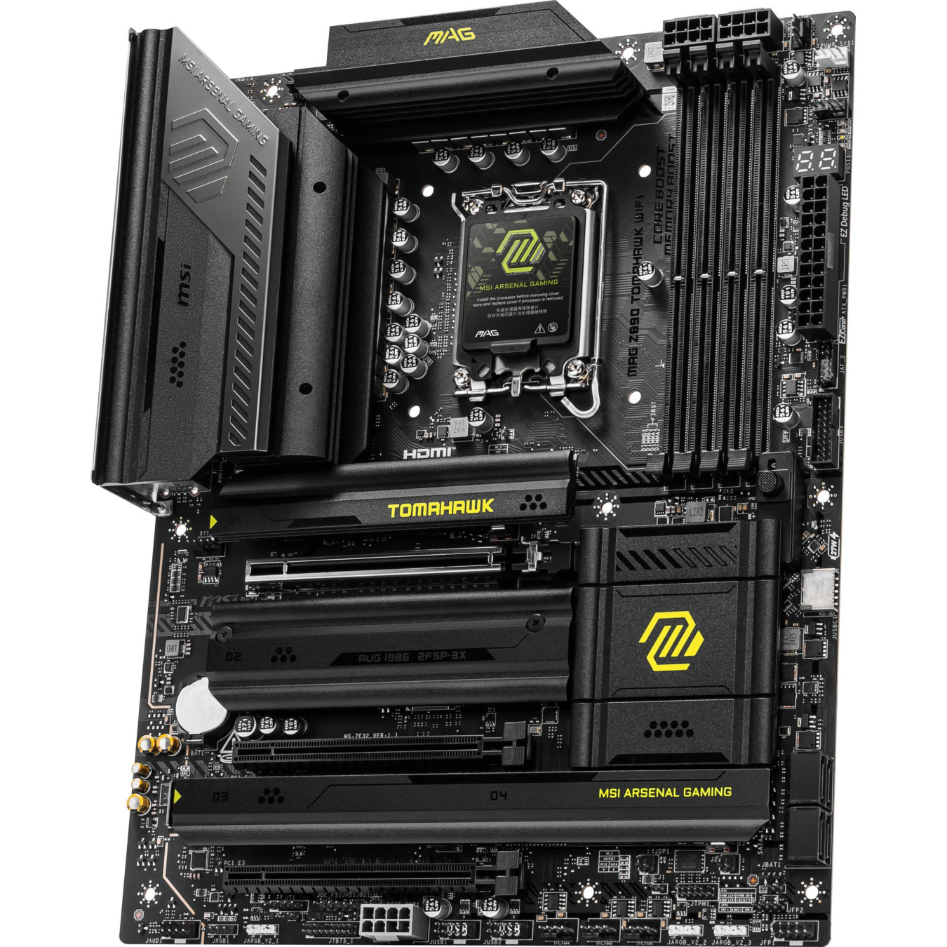 MSI MAG Z890 TOMAHAWK WIFI - LGA1851 - ATX, Wi-Fi 7, Thunderbolt 4, PCIe 5.0, 256GB Max RAM — Buy in Cyprus with Fast Delivery