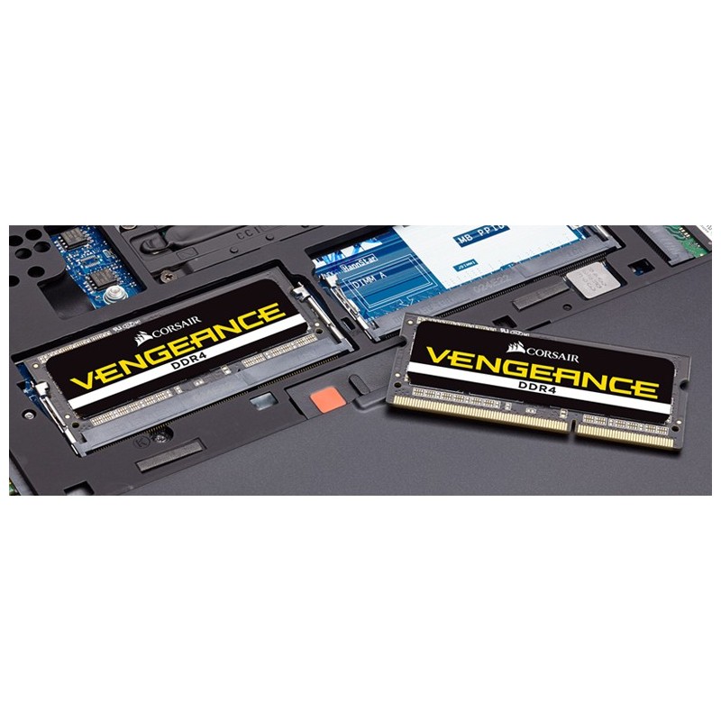 Buy 16GB PC 2400 CL16 CORSAIR KIT (2x8GB) VENGEANCE Bla retail - DDR4-2400 Lapto... in Cyprus, Nicosia, Limassol, Larnaka, Pafos