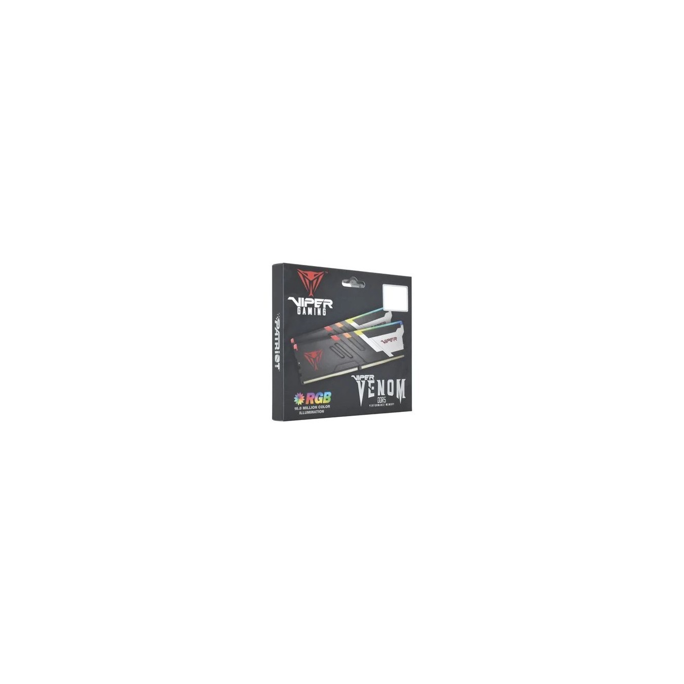 Patriot 32 GB DIMM 7000 - PVVR532G700C32K - Black, DDR5-7400, 2x16 GB, 288-pin DIMM, XMP, RGB
