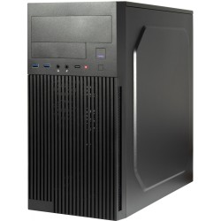 Inter-Tech IT-6521 Straight Micro-ATX/Mini-ITX Micro Tower PC Case - Black (Boxed) — Buy in Cyprus with Fast Delivery