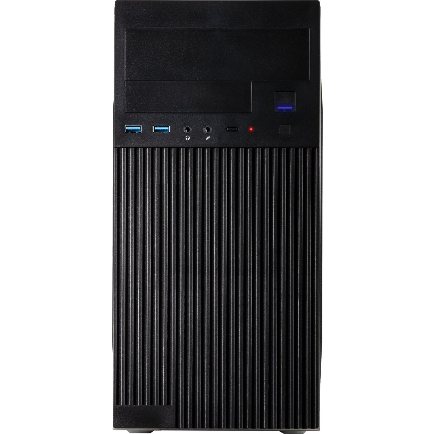 Inter-Tech IT-6521 Straight Micro-ATX/Mini-ITX Micro Tower PC Case - Black (Boxed) — Buy in Cyprus with Fast Delivery