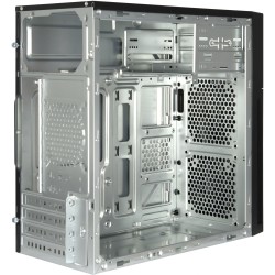 Inter-Tech IT-6521 Straight Micro-ATX/Mini-ITX Micro Tower PC Case - Black (Boxed) — Buy in Cyprus with Fast Delivery