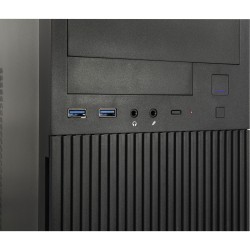 Buy Inter-Tech Micro IT-6521 Straight - IT-6521 - Black Micro-ATX/Mini-ITX Micro... in Cyprus, Nicosia, Limassol, Larnaka, Pafos