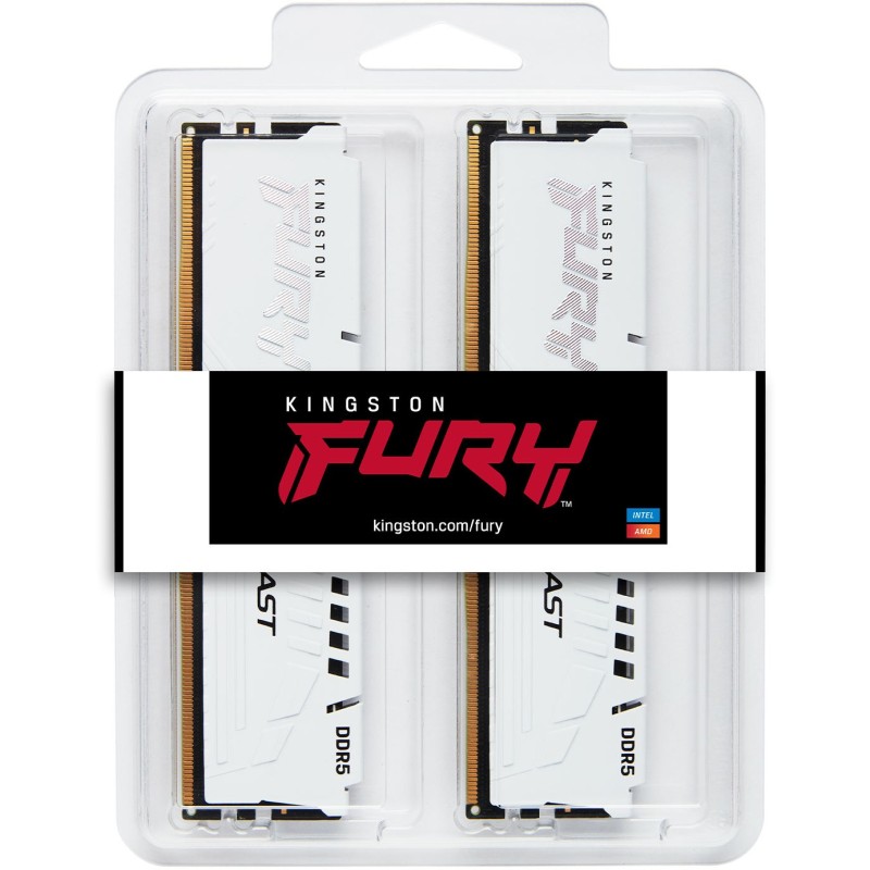 Buy KINGSTON FURY Beast DDR5 - 64GB (2x32GB) 6400 MT/s CL32 - White EXPO (DIMM K... in Cyprus, Nicosia, Limassol, Larnaka, Pafos