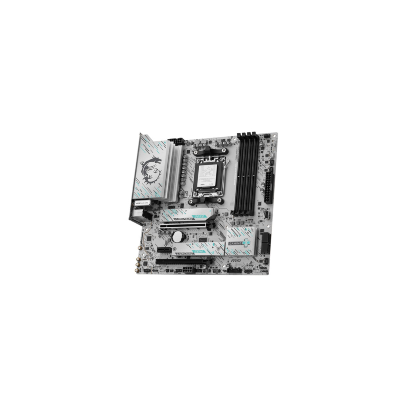 MSI B850M GAMING PLUS WIFI6E - AM5 Micro-ATX Motherboard, DDR5 256GB, WiFi 6E, PCIe 4.0, RGB, HDMI/DP