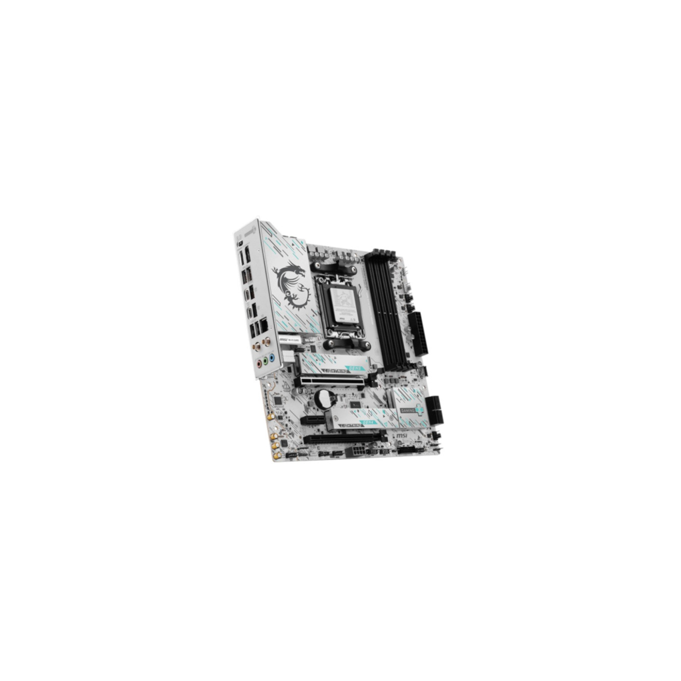 MSI B850M GAMING PLUS WIFI6E - AM5 Micro-ATX Motherboard, DDR5 256GB, WiFi 6E, PCIe 4.0, RGB, HDMI/DP