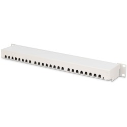 Buy DIGITUS Patchpanel 1U 24-Port Cat6a Shielded Light Grey in Cyprus, Nicosia, Limassol, Larnaka, Pafos