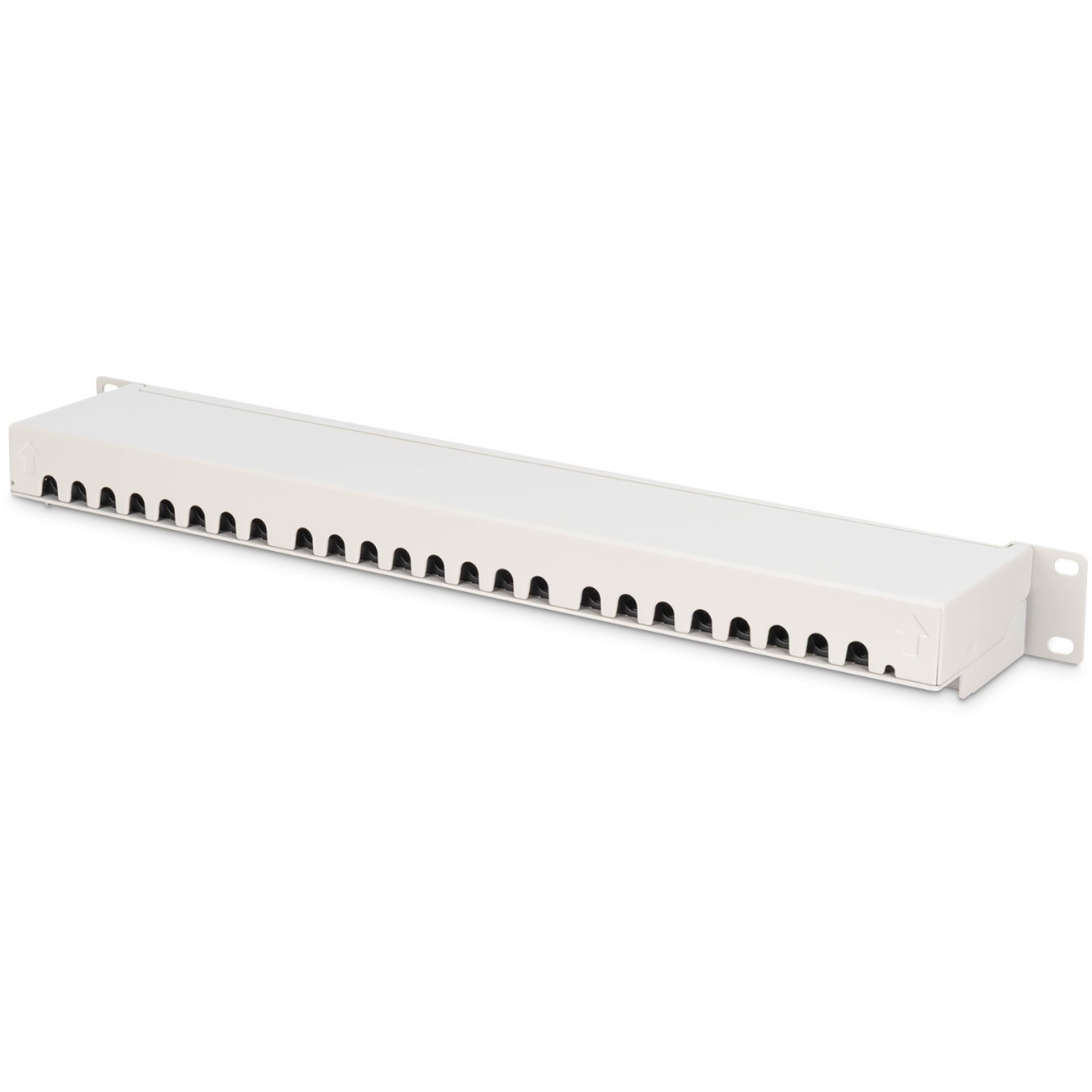 DIGITUS Patchpanel 1U 24-Port Cat6a Shielded Light Grey — Buy in Cyprus with Fast Delivery