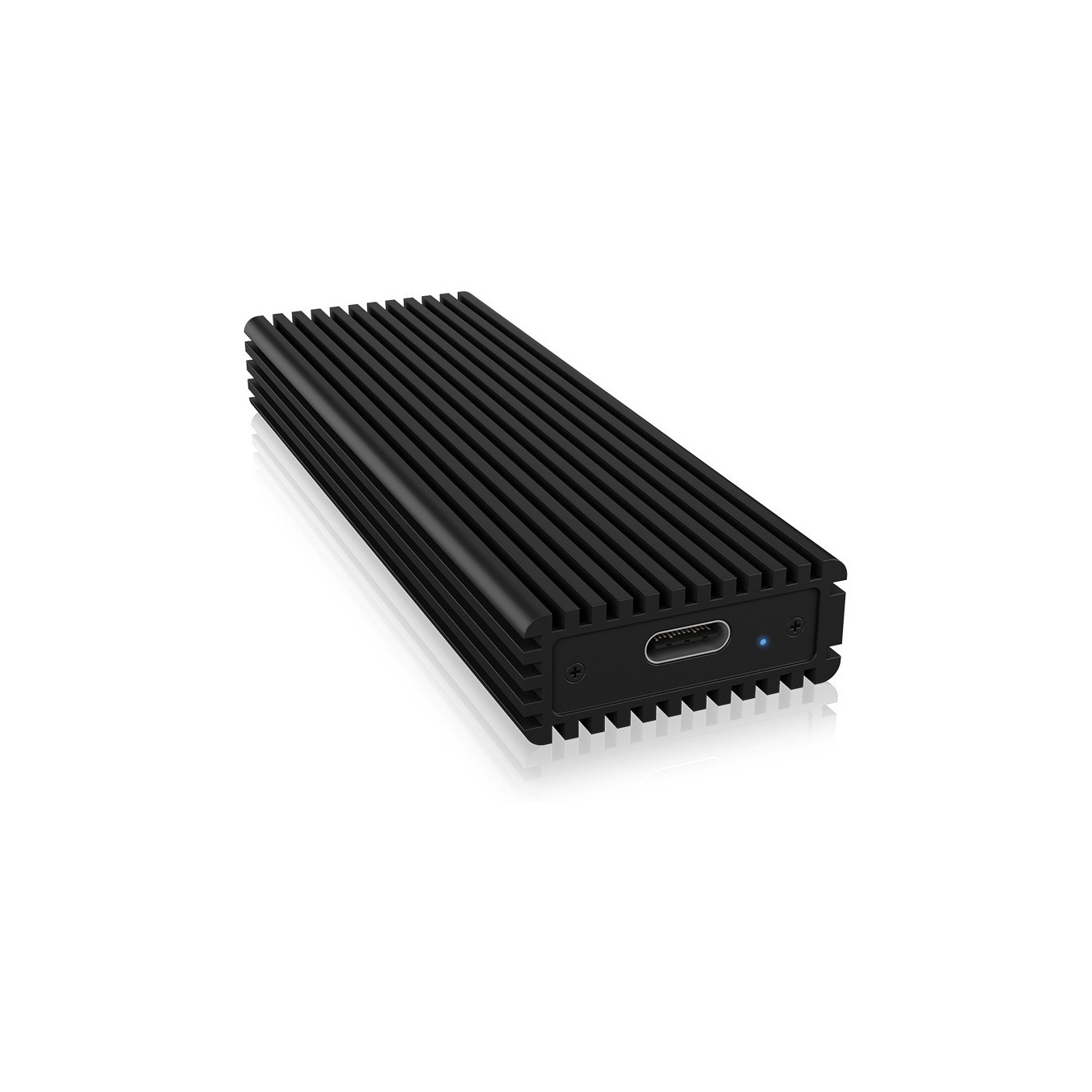 ICY BOX External USB-C 3.1 NVMe M.2 Enclosure - IB-1816M-C31 - Aluminium, Black — Buy in Cyprus with Fast Delivery