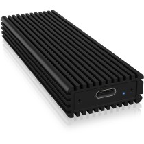 ICY BOX External USB-C 3.1 NVMe M.2 Enclosure - IB-1816M-C31 - Aluminium, Black — Buy in Cyprus with Fast Delivery