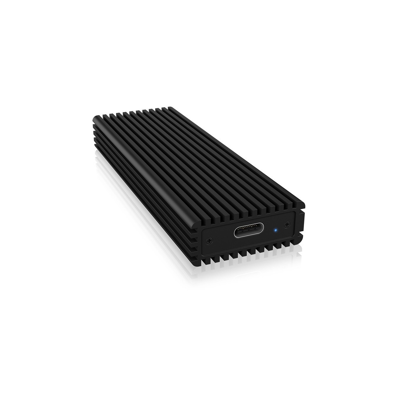 ICY BOX External USB-C 3.1 NVMe M.2 Enclosure - IB-1816M-C31 - Aluminium, Black — Buy in Cyprus with Fast Delivery