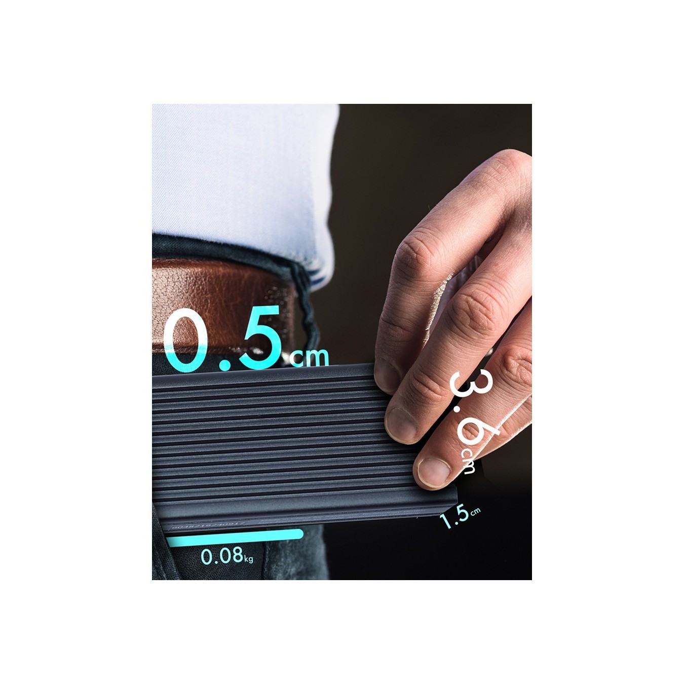ICY BOX External USB-C 3.1 NVMe M.2 Enclosure - IB-1816M-C31 - Aluminium, Black — Buy in Cyprus with Fast Delivery