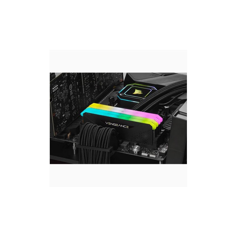 Buy CORSAIR Vengeance RGB DDR4-3200 CL16 16GB RAM for Ryzen Int retail - DDR4-32... in Cyprus, Nicosia, Limassol, Larnaka, Pafos