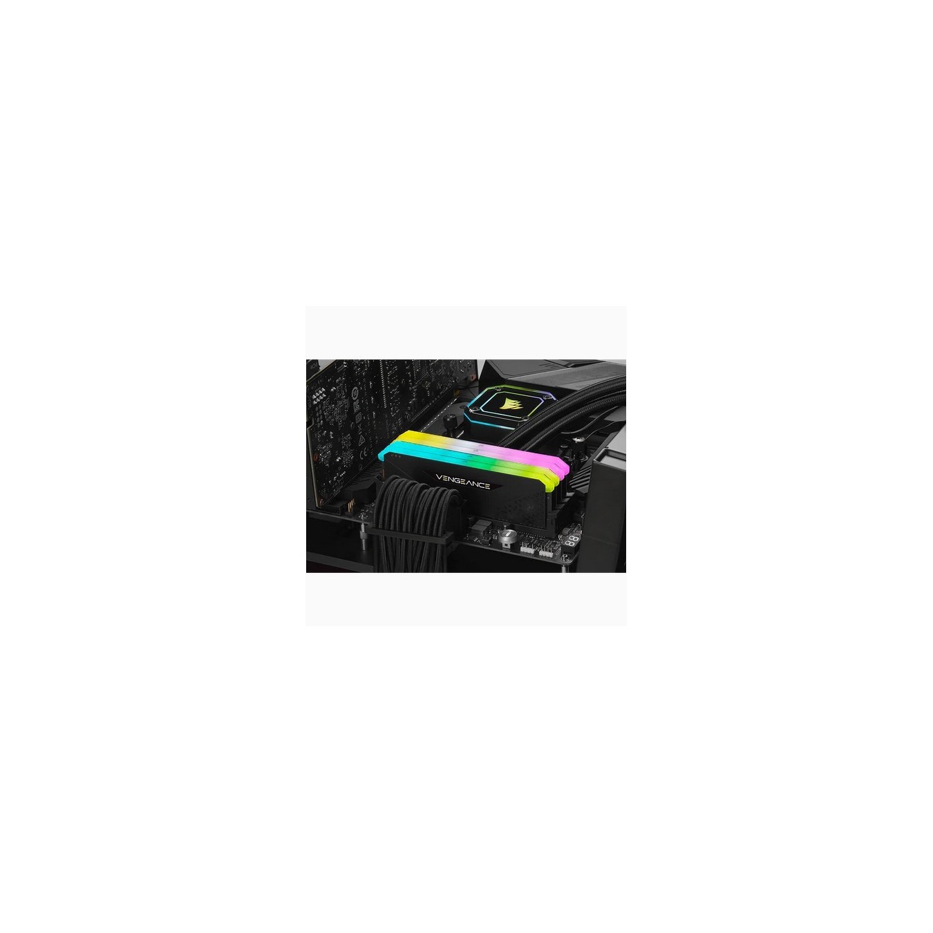 CORSAIR Vengeance RGB DDR4-3200 CL16 16GB RAM for Ryzen Int retail - DDR4-3200 CL16, 16GB, RGB