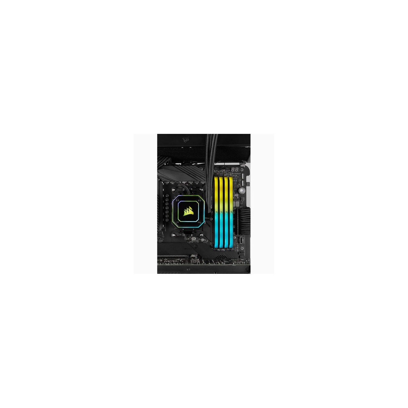 CORSAIR Vengeance RGB DDR4-3200 CL16 16GB RAM for Ryzen Int retail - DDR4-3200 CL16, 16GB, RGB