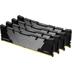 Buy KINGSTON 128GB 3600MT/s DDR4 CL18 DIMM Kit of 4 FURY Renegade Black - 4x32GB... in Cyprus, Nicosia, Limassol, Larnaka, Pafos