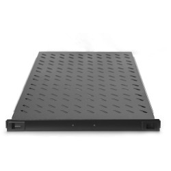 Buy DIGITUS Fachboden 1HE Extendible Shelf - Black, 30x483x720mm in Cyprus, Nicosia, Limassol, Larnaka, Pafos