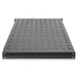 Buy DIGITUS Fachboden 1HE Extendible Shelf - Black, 30x483x720mm in Cyprus, Nicosia, Limassol, Larnaka, Pafos