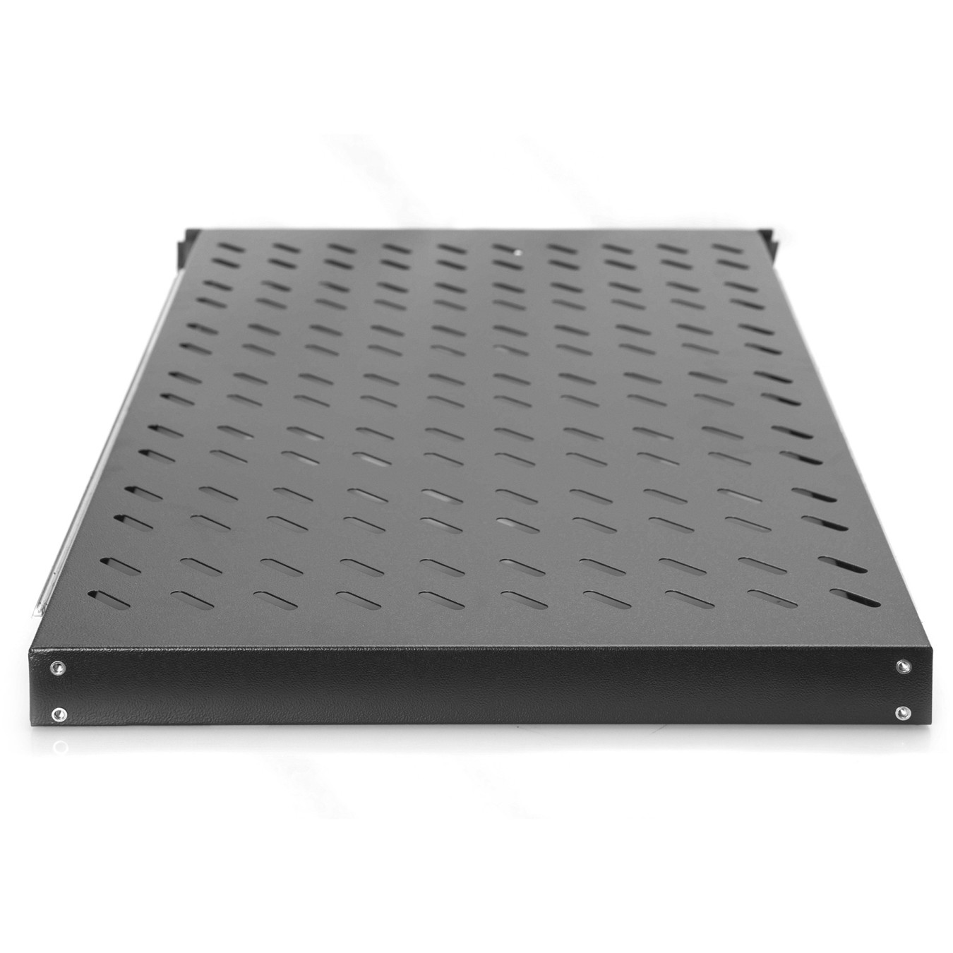 DIGITUS Fachboden 1HE Extendible Shelf - Black, 30x483x720mm — Buy in Cyprus with Fast Delivery