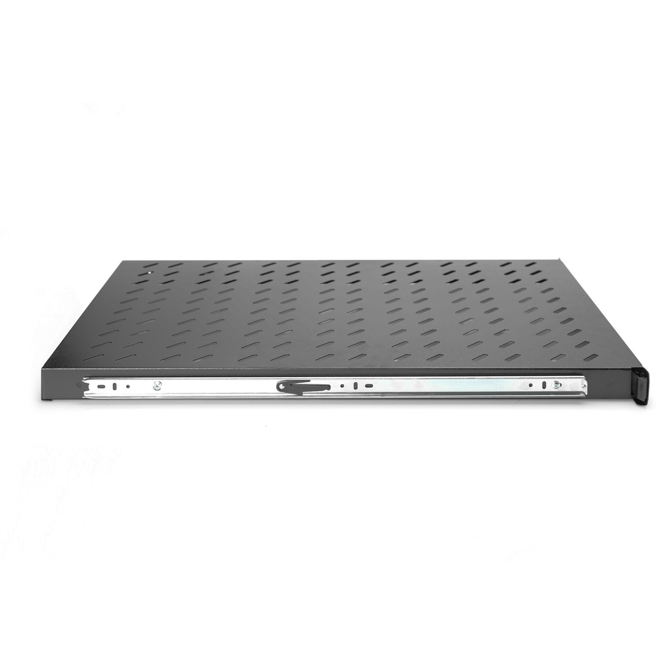 DIGITUS Fachboden 1HE Extendible Shelf - Black, 30x483x720mm — Buy in Cyprus with Fast Delivery