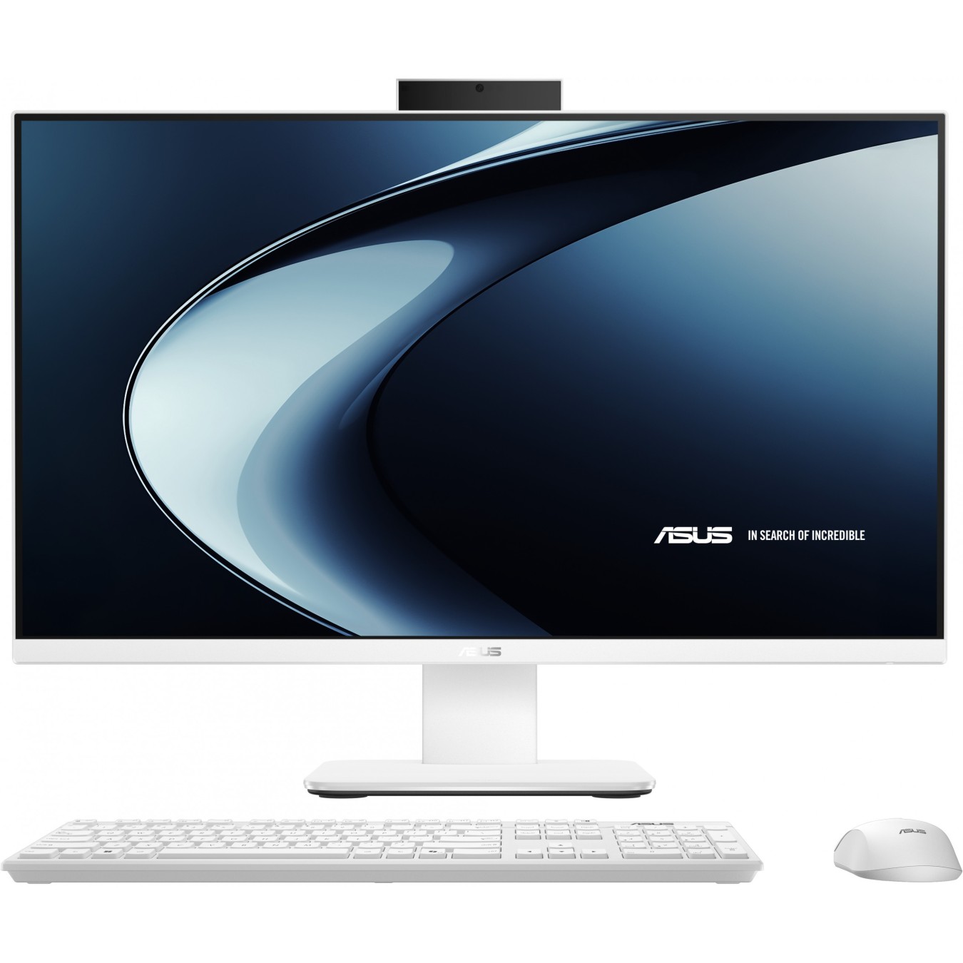 ASUS ExpertCenter P4 27 All-in-One PC - V470VAK-WPE925W - White, 8 GB DDR5-SDRAM, 512 GB SSD, i5-13420H, Windows 11 Home