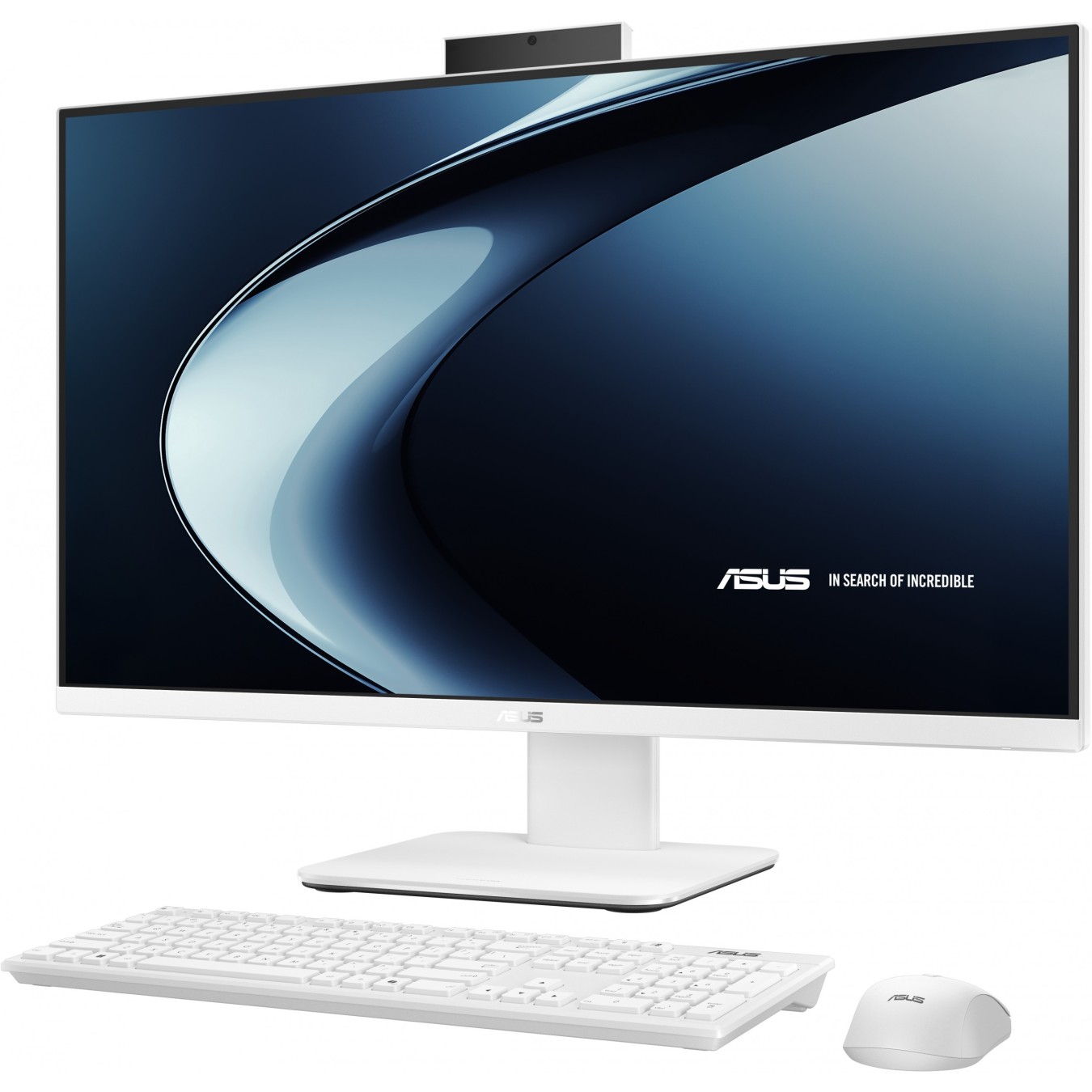 ASUS ExpertCenter P4 27 All-in-One PC - V470VAK-WPE925W - White, 8 GB DDR5-SDRAM, 512 GB SSD, i5-13420H, Windows 11 Home