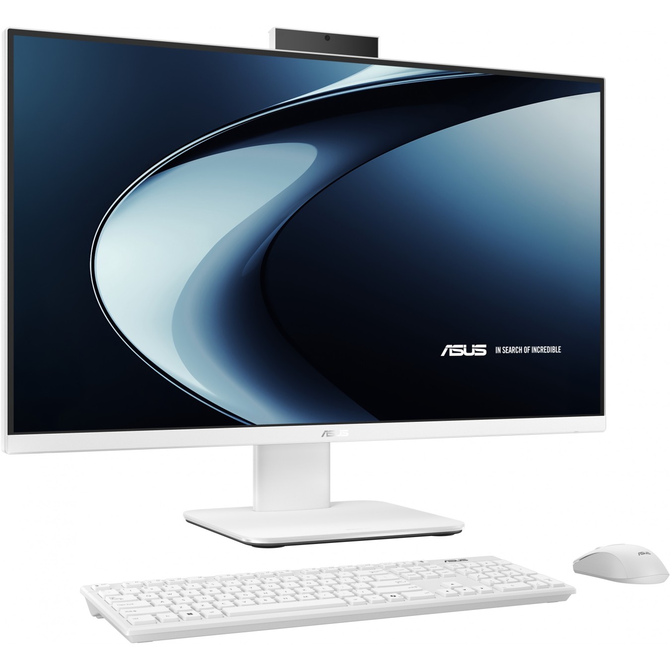 ASUS ExpertCenter P4 27 All-in-One PC - V470VAK-WPE925W - White, 8 GB DDR5-SDRAM, 512 GB SSD, i5-13420H, Windows 11 Home