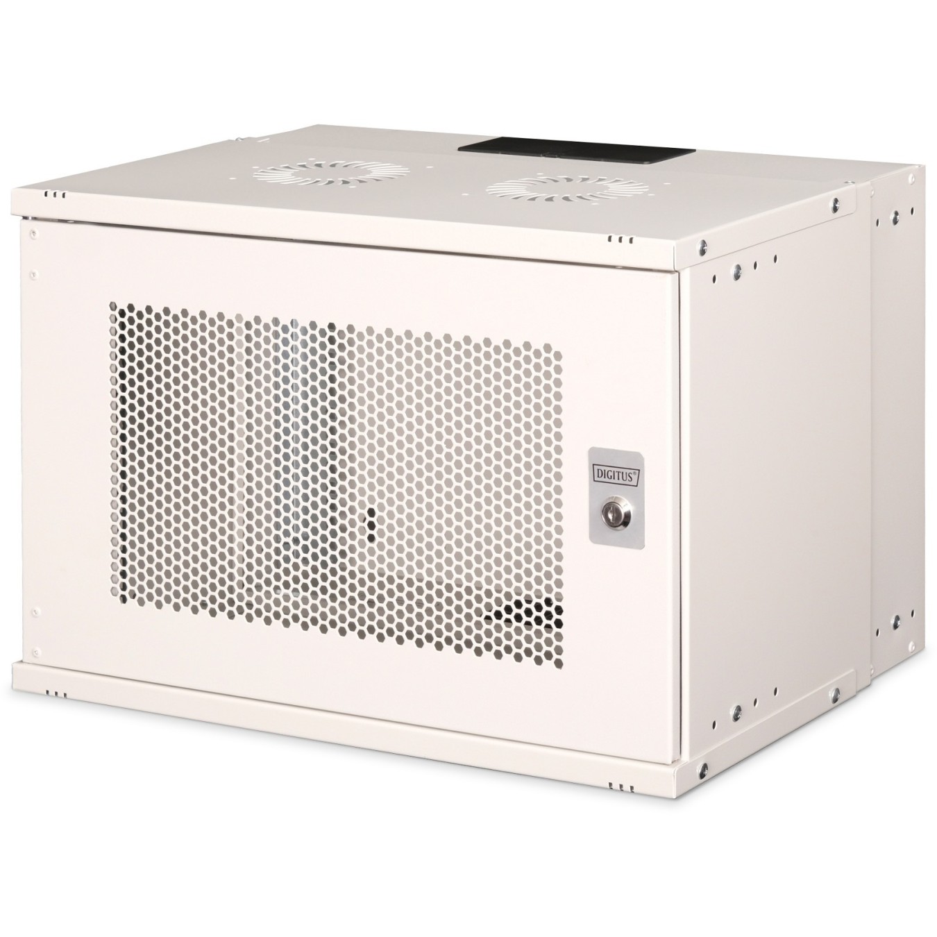 DIGITUS Wandgehäuse SOHO PRO 7HE 370x540x400 mm 19' grau - SOHO PRO - Wall Mount Enclosure — Buy in Cyprus with Fast Delivery