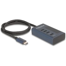 DELOCK USB 10 Gbps Hub with 4 USB-C Ports - 3 Data & 1 PD 20W with Power Display — Buy in Cyprus with Fast Delivery