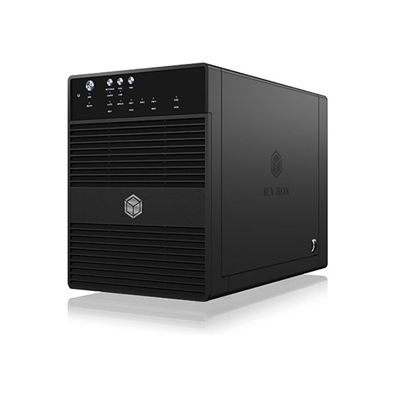 Buy ICY BOX IB-3640SU3 JBOD Enclosure - Black, 4x 3.5\" SATA HDD, USB 3.2 Gen1, ... in Cyprus, Nicosia, Limassol, Larnaka, Pafos