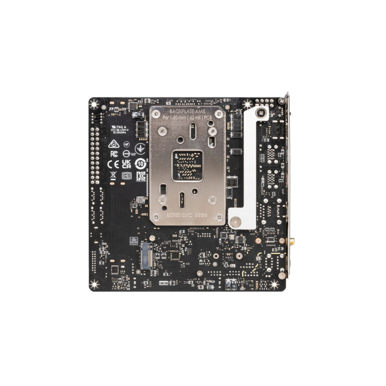 MSI MPG B650I Edge WIFI - Mini-ITX AM5 Motherboard - DDR5, 2 DIMM up to 64GB, Wi‑Fi 6E, 2x M.2, 2.5Gb LAN, HDMI 2.1, USB-C
