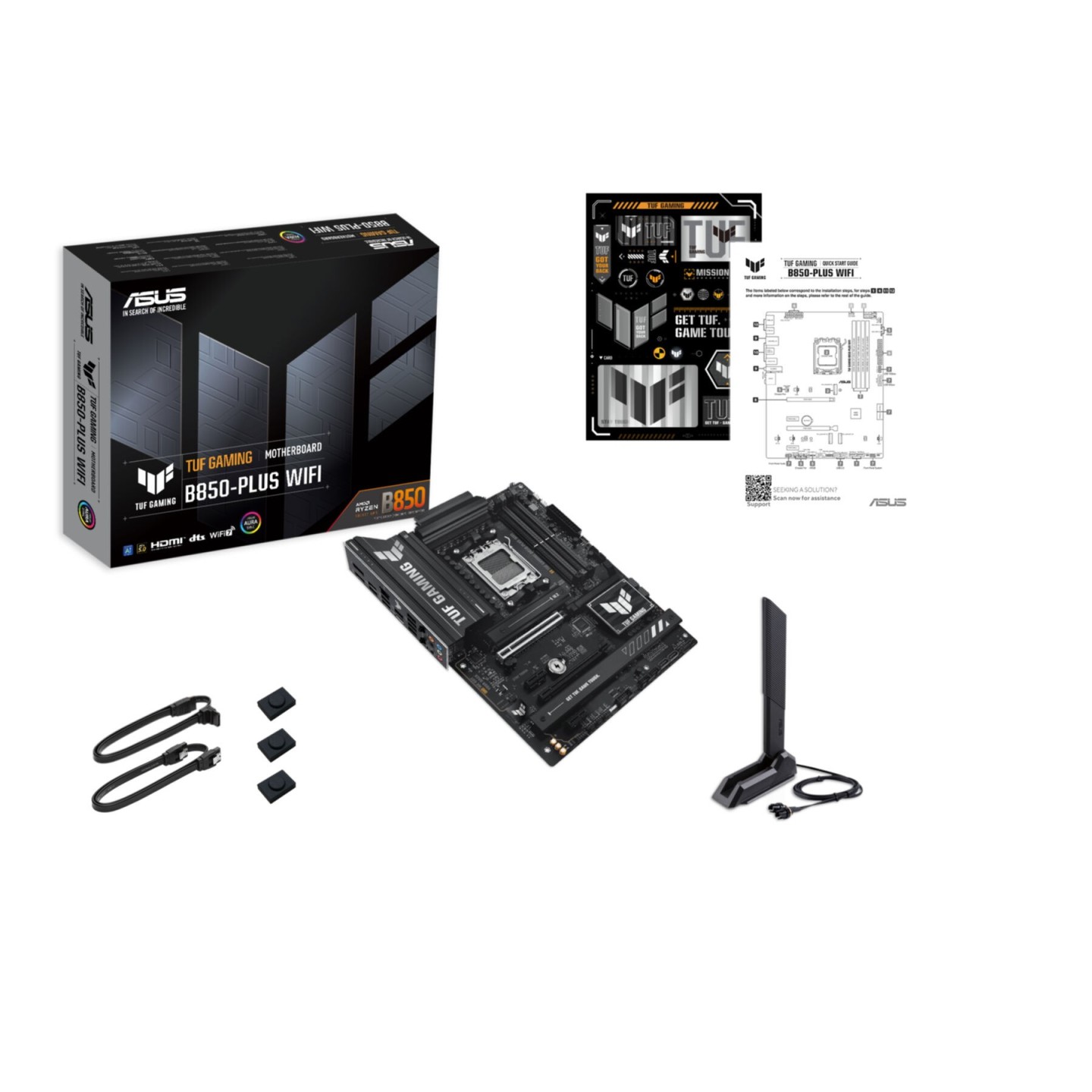 ASUS TUF Gaming B850-PLUS WiFi AM5 ATX DDR5 256GB WiFi7 (Boxed) — Buy in Cyprus with Fast Delivery