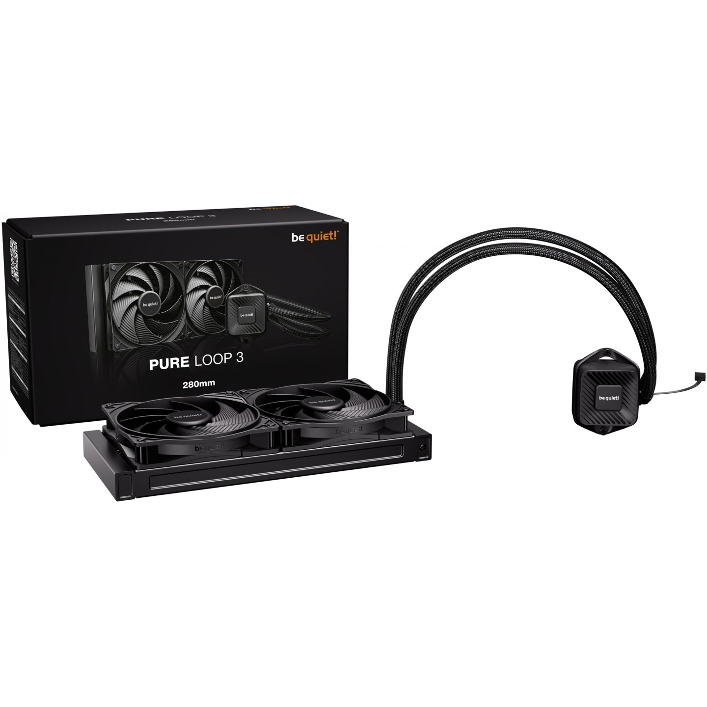 be quiet! PURE Loop 3 280mm - AIO Liquid CPU Cooler BW028 (Boxed) — Buy in Cyprus with Fast Delivery