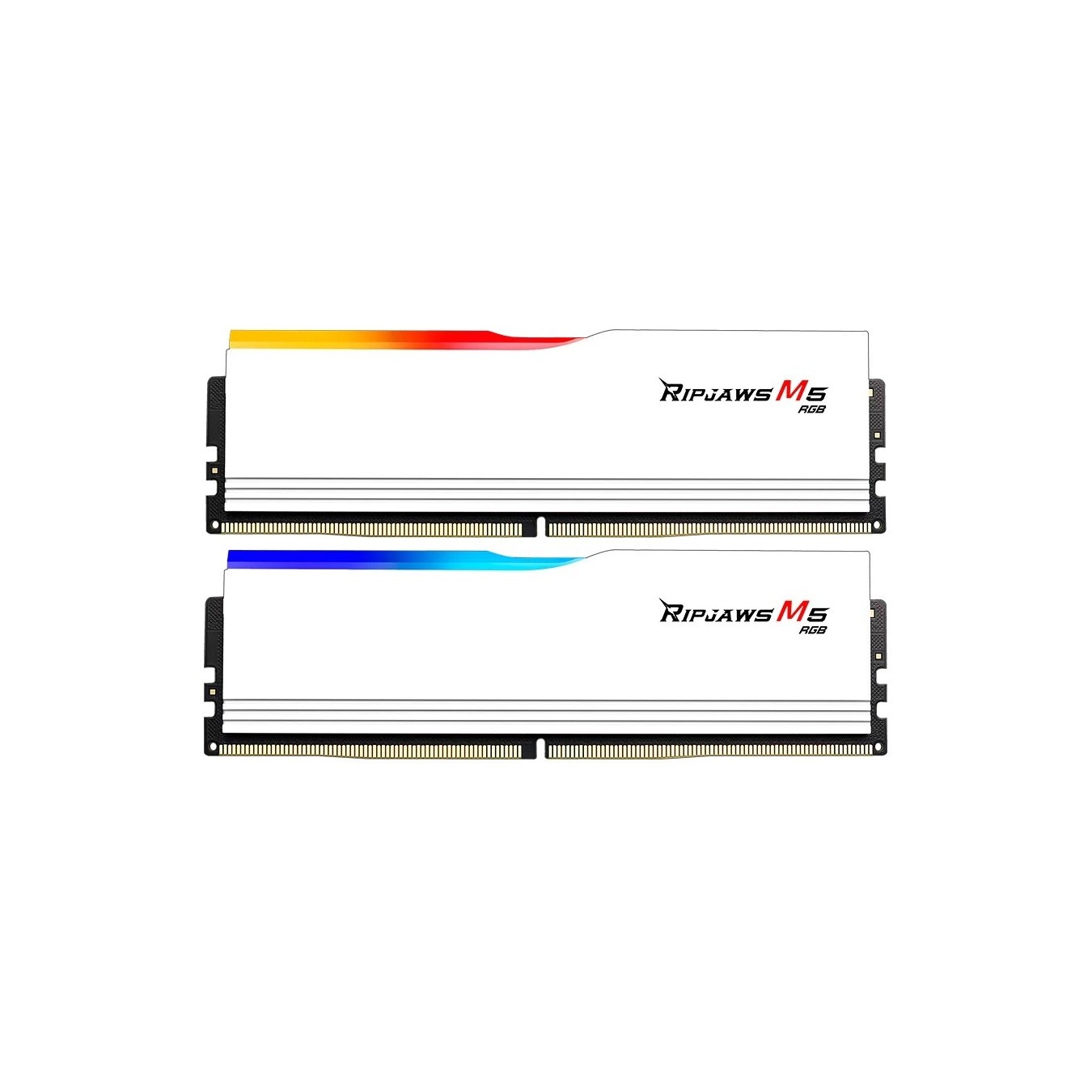 G.Skill Ripjaws M5 RGB DDR5-6000 Dual-Kit 64GB (2x32GB) - F5-6000J3238G32GX2-RM5RW - Intel XMP